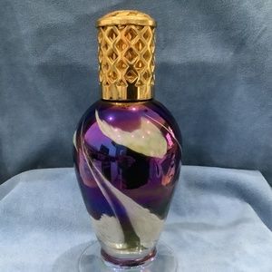 La-Tee-Da Fragrance Effusion Lamp, Blue/ white iridescent